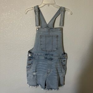 No Boundaries — Vintage Stretch Shortalls